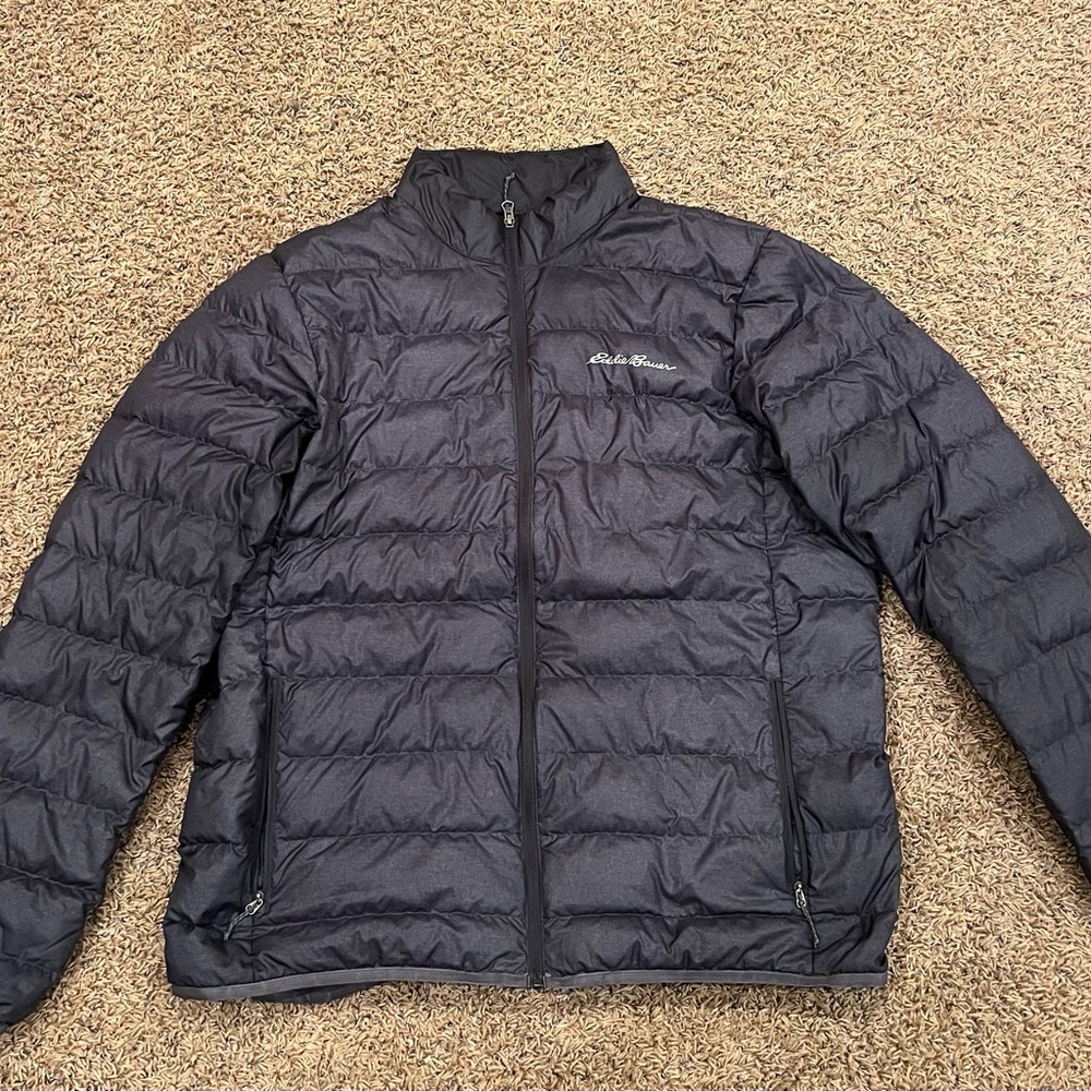 COPY - Eddie Bauer First Ascent EB 800 Fill Down Puffer Jacket Mens. Size TXL.
